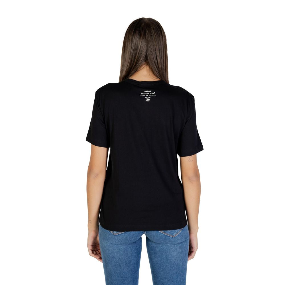 Colcci Schwarzes Baumwoll-T-Shirt