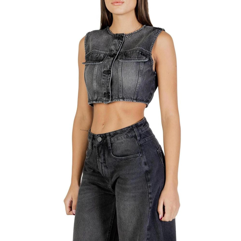 Colcci Schwarze Baumwollweste