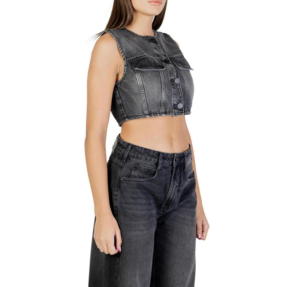 Colcci Schwarze Baumwollweste