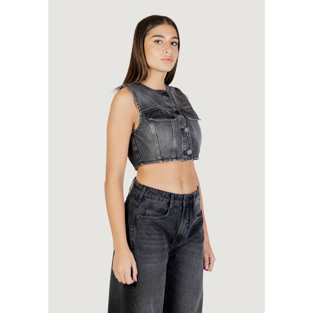 Colcci Schwarze Baumwollweste