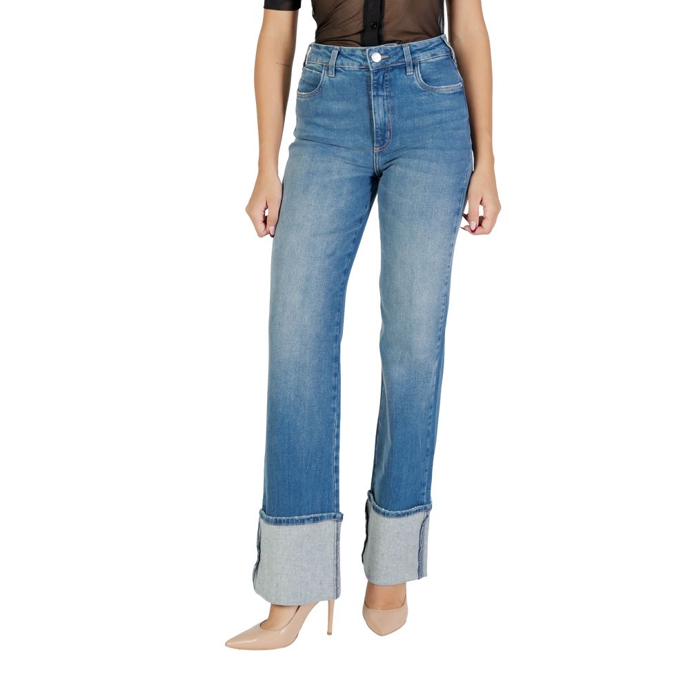 Colcci Blaue Bootcut-Jeans aus Baumwolle