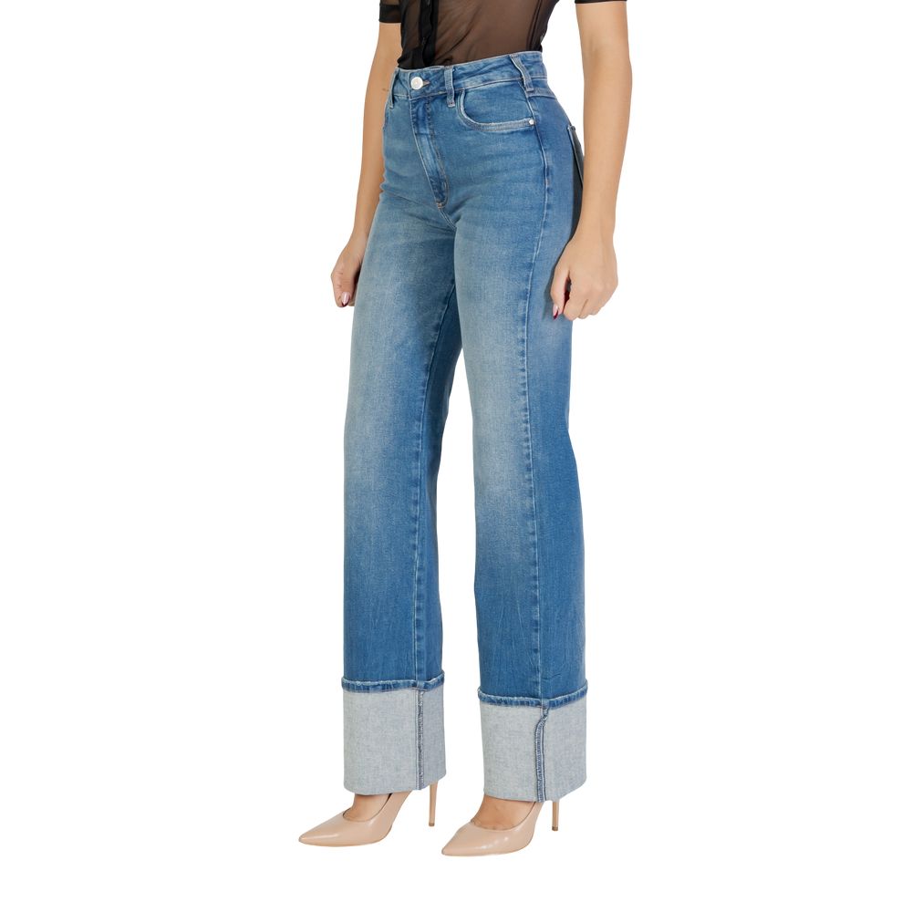 Colcci Blaue Bootcut-Jeans aus Baumwolle