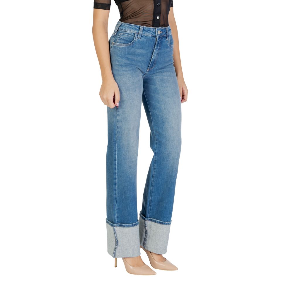 Colcci Blaue Bootcut-Jeans aus Baumwolle