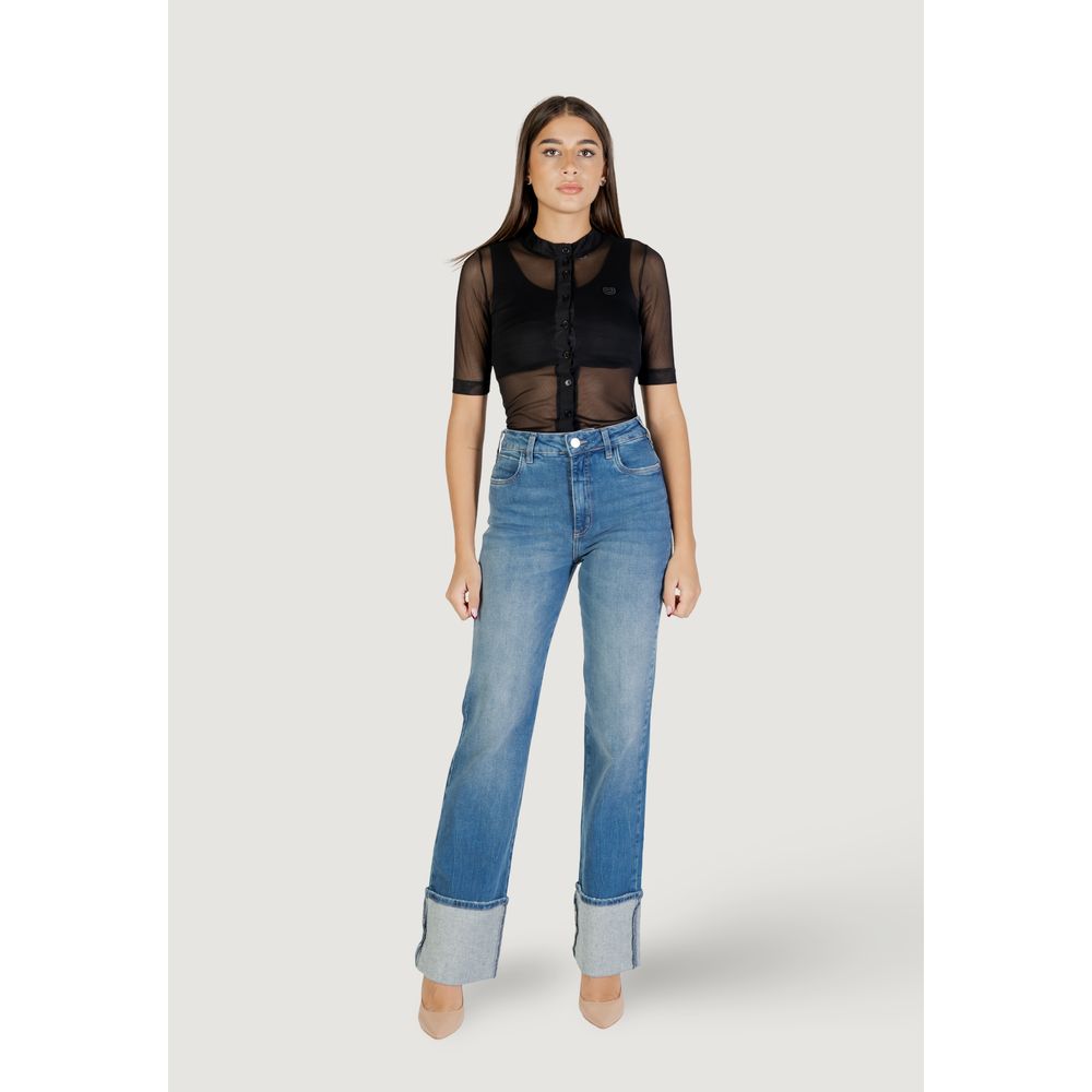 Colcci Blaue Bootcut-Jeans aus Baumwolle