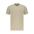 Calvin Klein Beige Baumwoll-T-Shirt für Herren