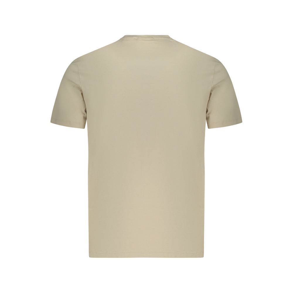 Calvin Klein Beige Baumwoll-T-Shirt für Herren