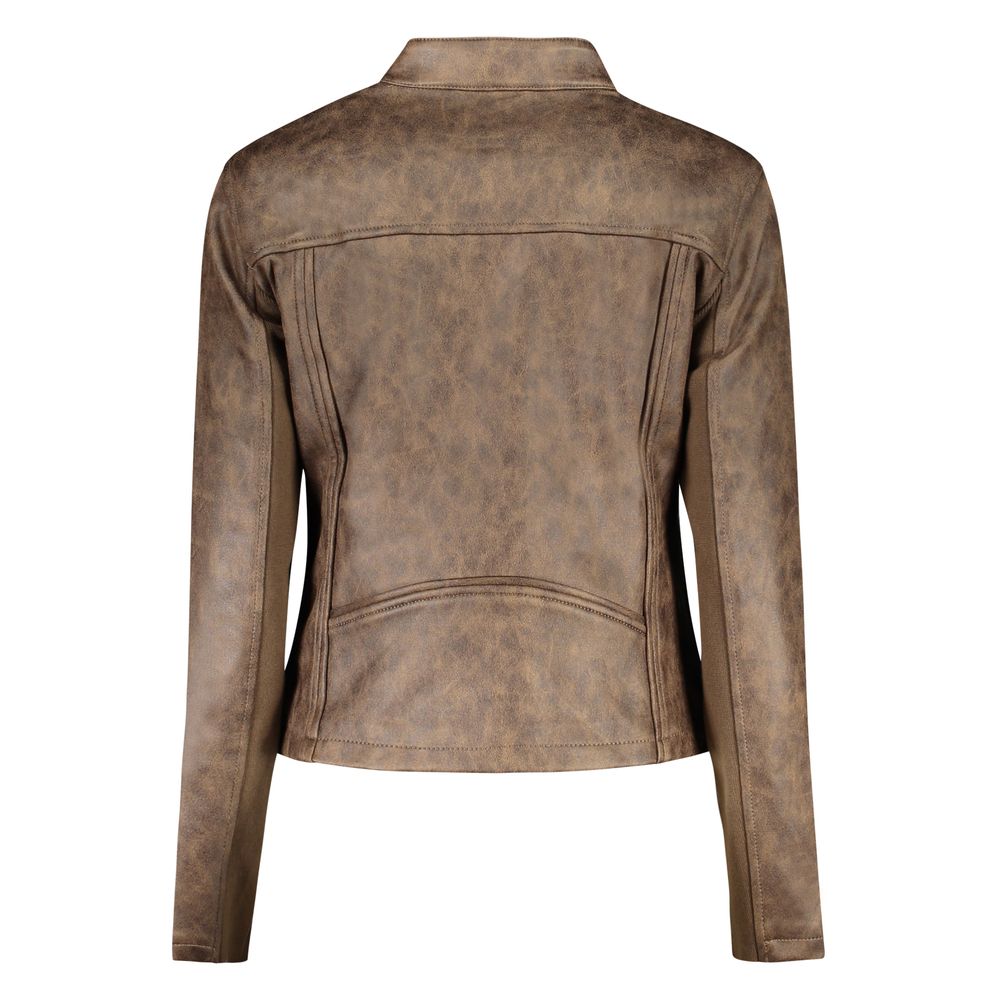 Desigual Verde Polyurethan Damenjacke