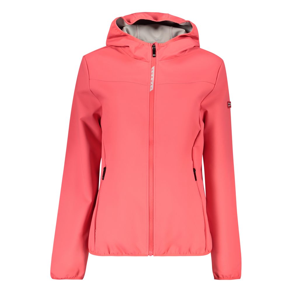 Norway 1963 Rosa Polyester Damenjacke