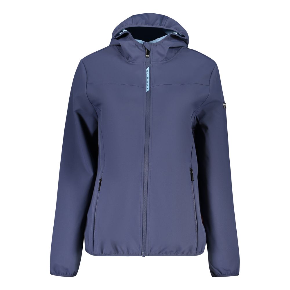 Norway 1963 Blu Polyester Damenjacke