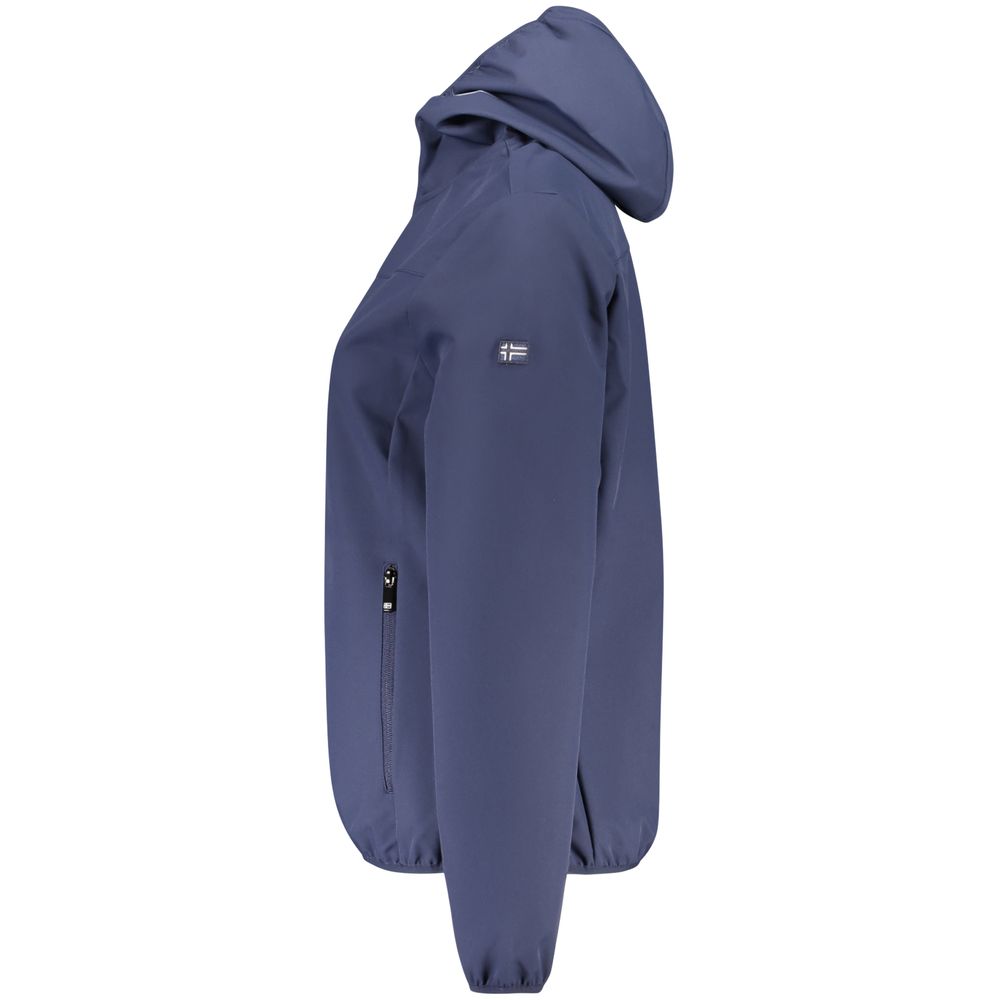 Norway 1963 Blu Polyester Damenjacke