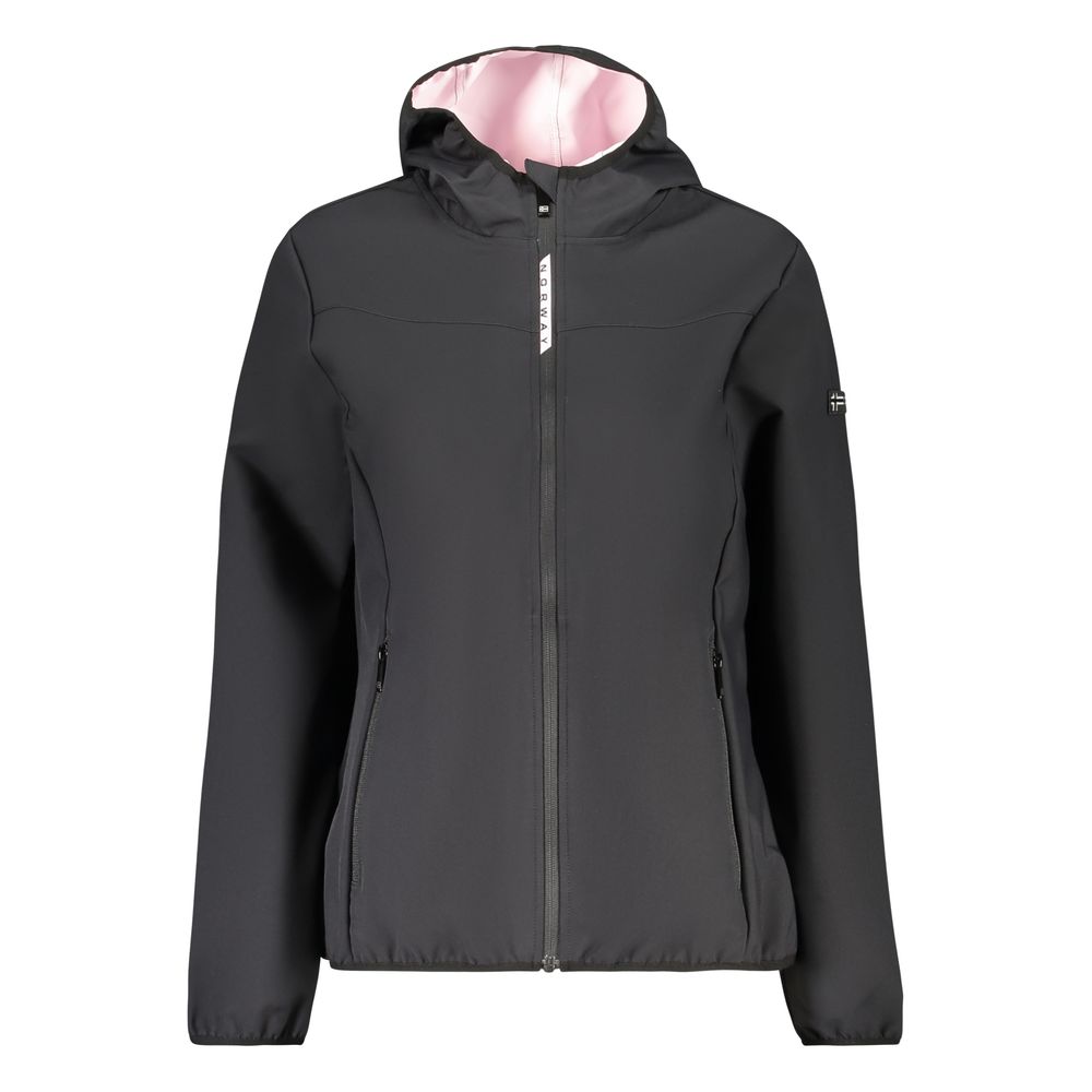 Norway 1963 Schwarze Damenjacke aus Polyester