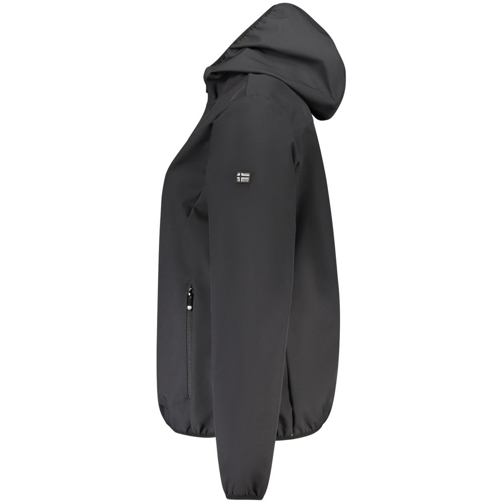 Norway 1963 Schwarze Damenjacke aus Polyester