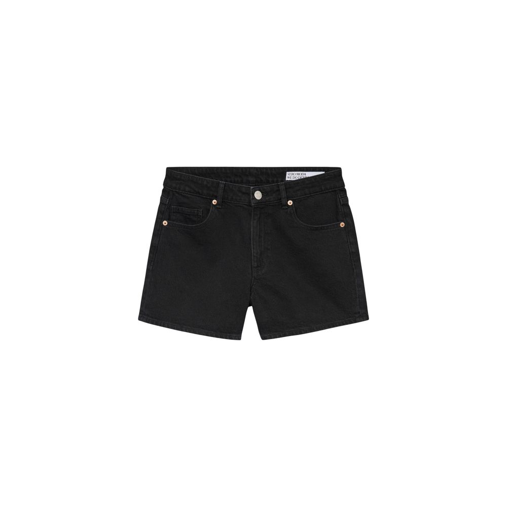 Vero Moda Schwarze Baumwollshorts