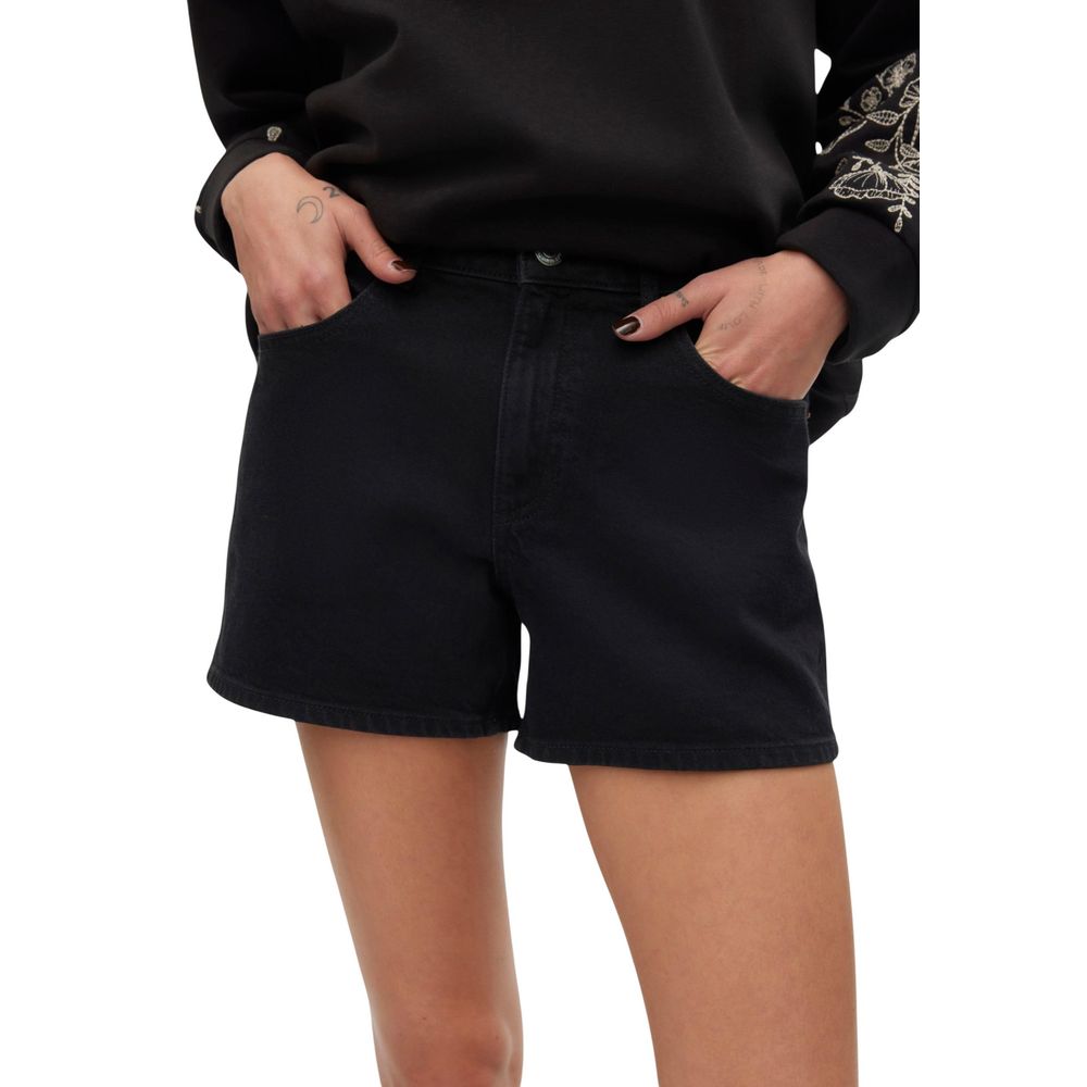 Vero Moda Schwarze Baumwollshorts