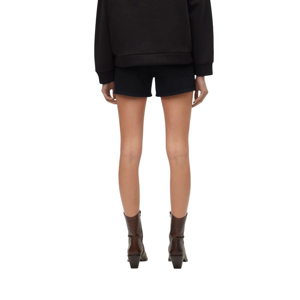 Vero Moda Schwarze Baumwollshorts