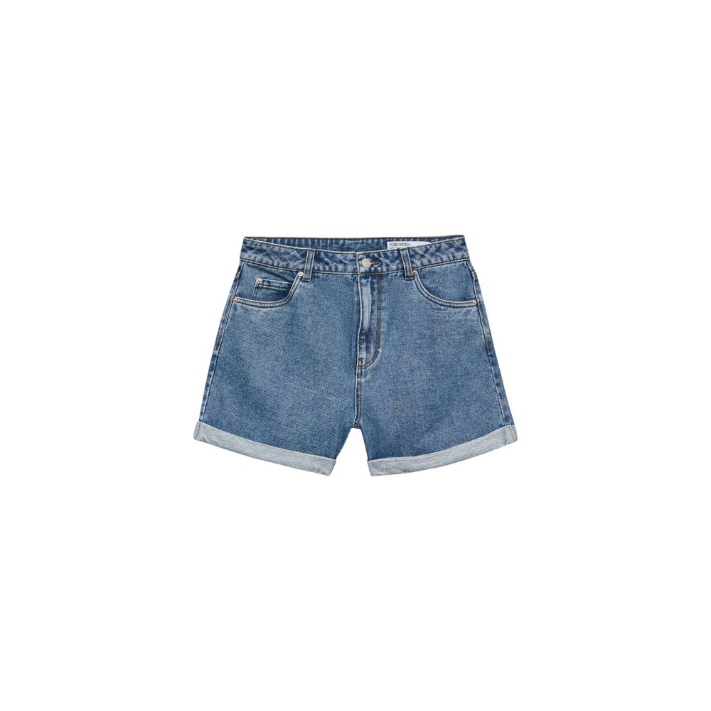Vero Moda Hellblaue Baumwollshorts