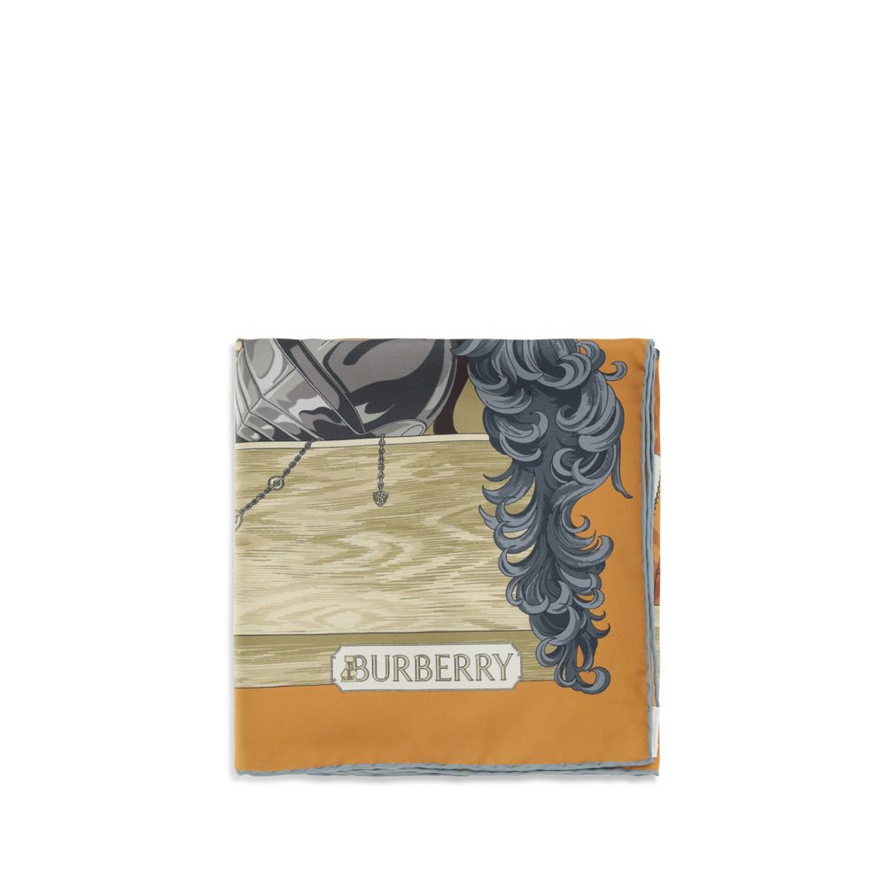Burberry Mehrfarbiger Seidenschal
