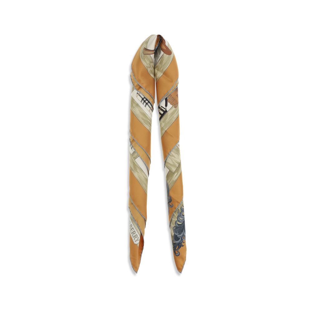 Burberry Mehrfarbiger Seidenschal