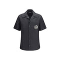 Dolce & Gabbana Schwarzes Baumwoll-T-Shirt mit kurzen Ärmeln
