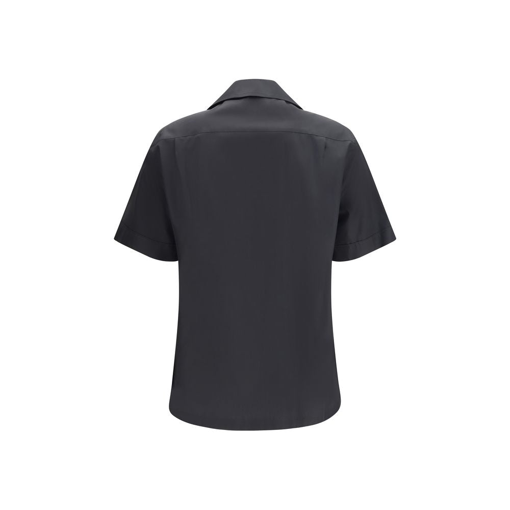 Dolce & Gabbana Schwarzes Baumwoll-T-Shirt mit kurzen Ärmeln