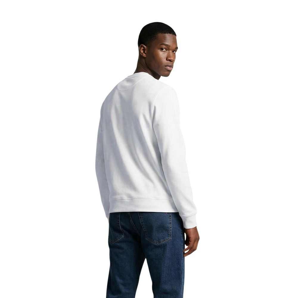 Lyle & Scott Weißes Baumwoll-Sweatshirt