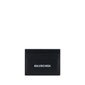 Balenciaga Schwarzes Kalbsleder Bos Taurus Portemonnaie