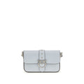 PINKO shoulder bag in blue calfskin Bos Taurus