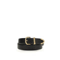 PINKO Black Calfskin Bos Taurus Regular Belt