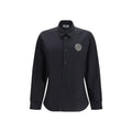 Versace Jeans Schwarzes Baumwollhemd