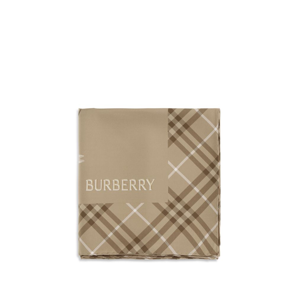 Burberry Beiger Seidenschal