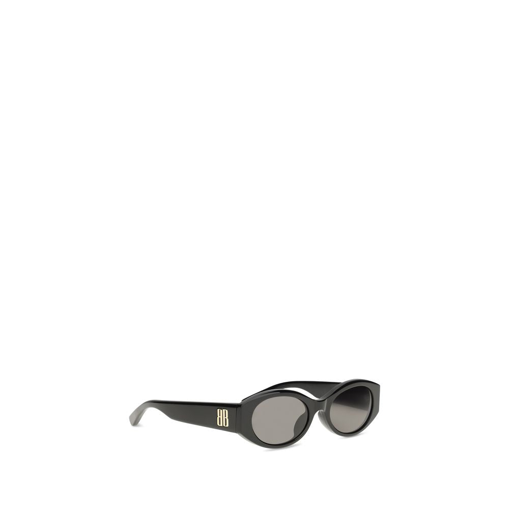 Balenciaga Schwarze Sonnenbrille aus Acetat