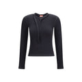 Diesel Schwarzes Baumwoll-Langarmshirt