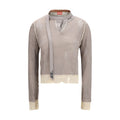 Diesel Grey Cotton Sweatshirt