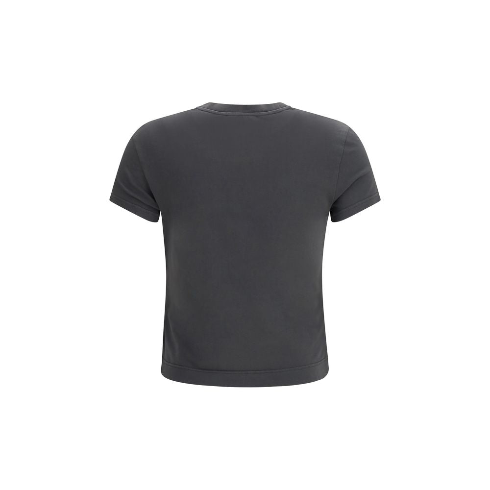 Dolce & Gabbana Graues Baumwoll-T-Shirt
