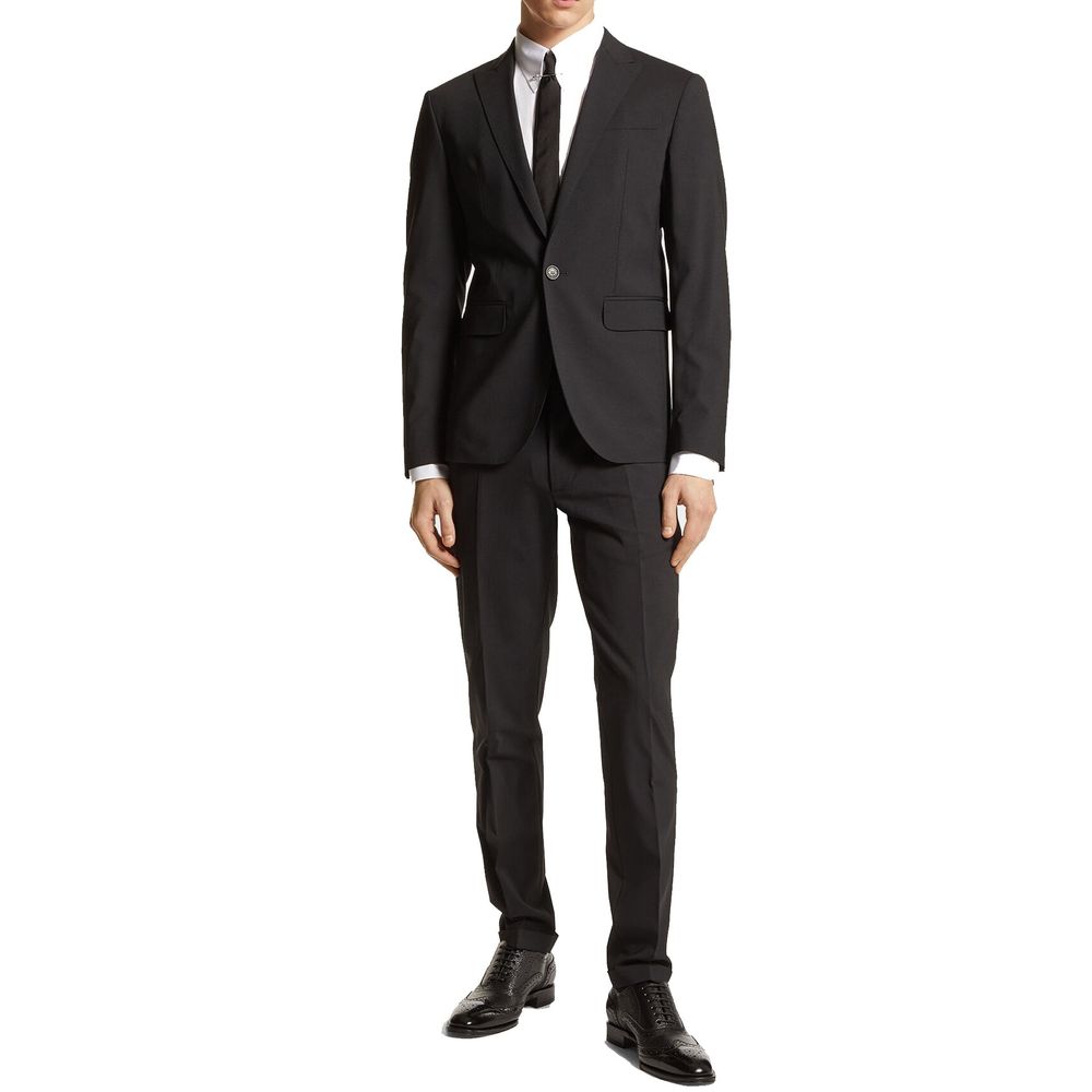 Dsquared² Schwarzer Zweiteiler aus Elasthan