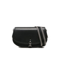 Michael Kors Schwarze Leder Schultertasche