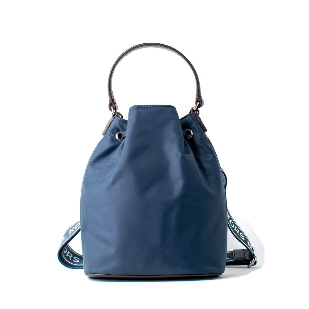 Michael Kors Blaue Nylon-Beuteltasche