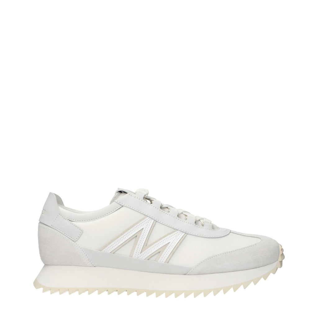 Moncler Weiße Leder-Athletic-Sneaker