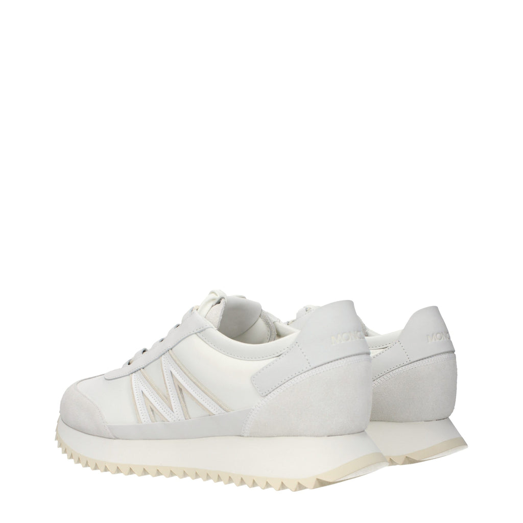 Moncler Weiße Leder-Athletic-Sneaker
