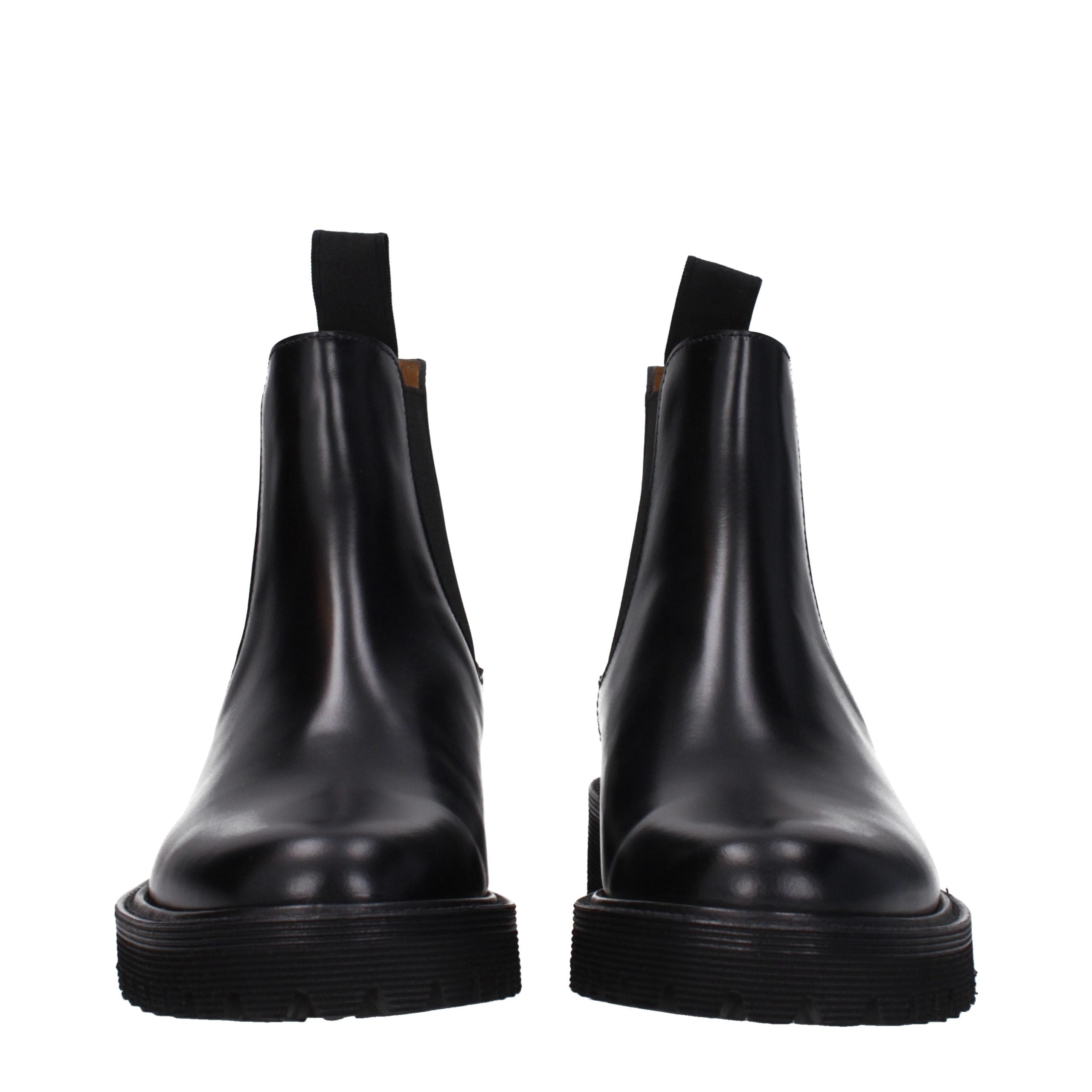 Church's Schwarze Leder-Ankle Boots