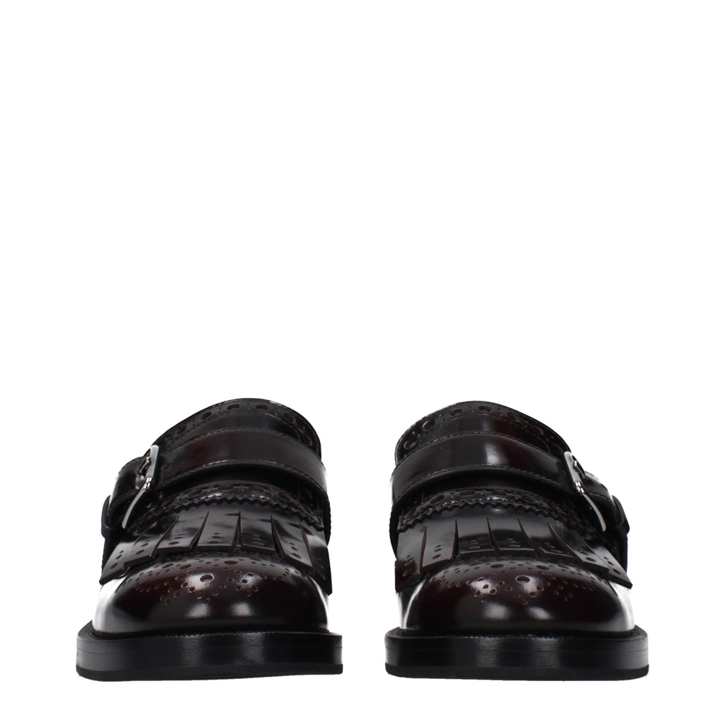Church's Rote Leder-Slipper