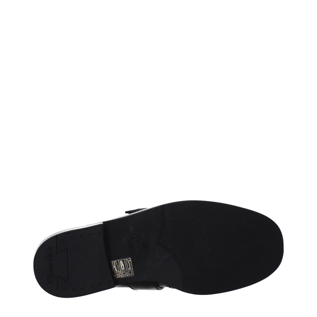 Church's Rote Leder-Slipper