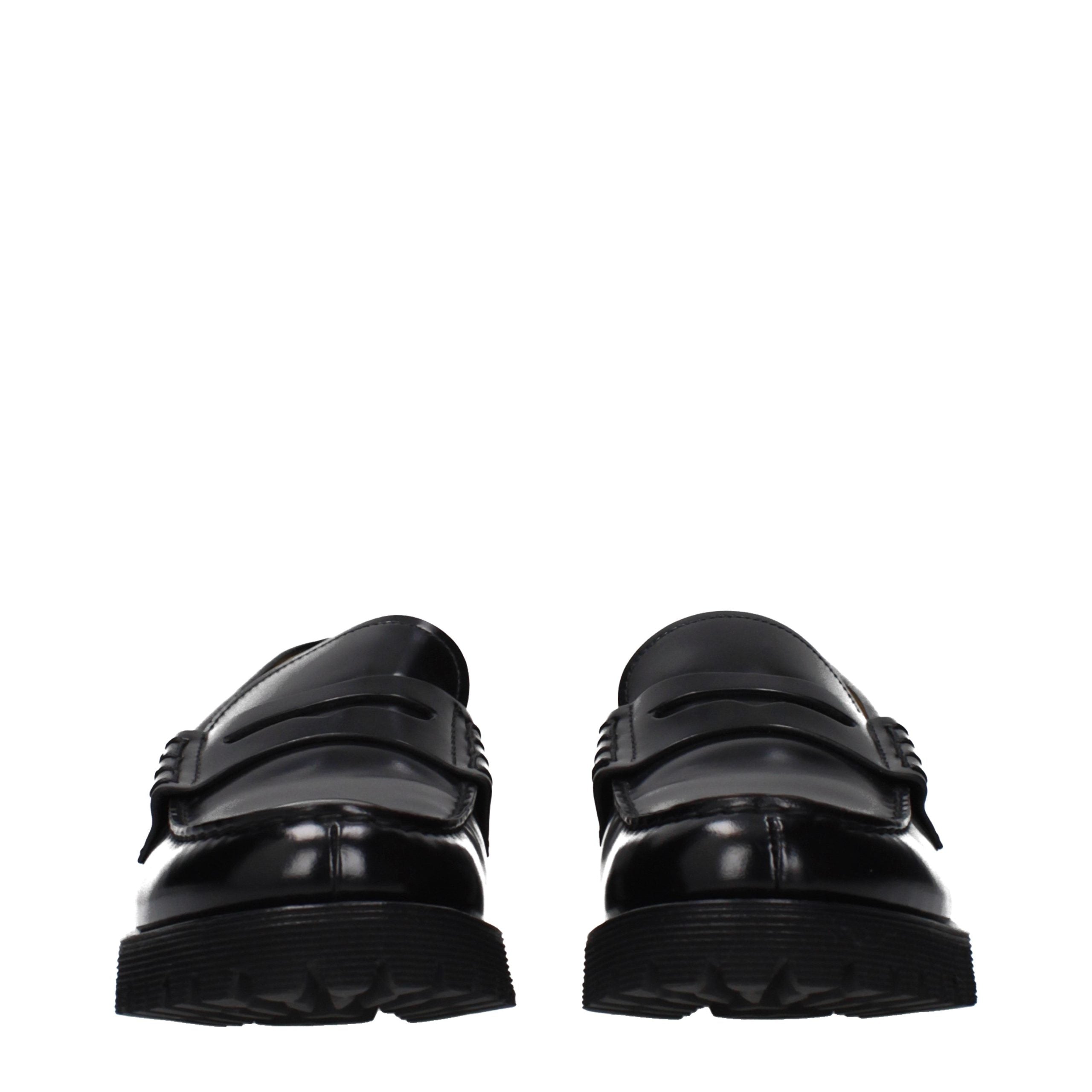 Church's Schwarze Leder Loafer zum Hineinschlüpfen