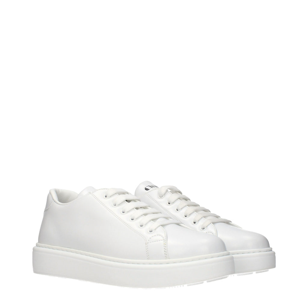 Church's Weiße Low-Top-Sneaker aus Leder