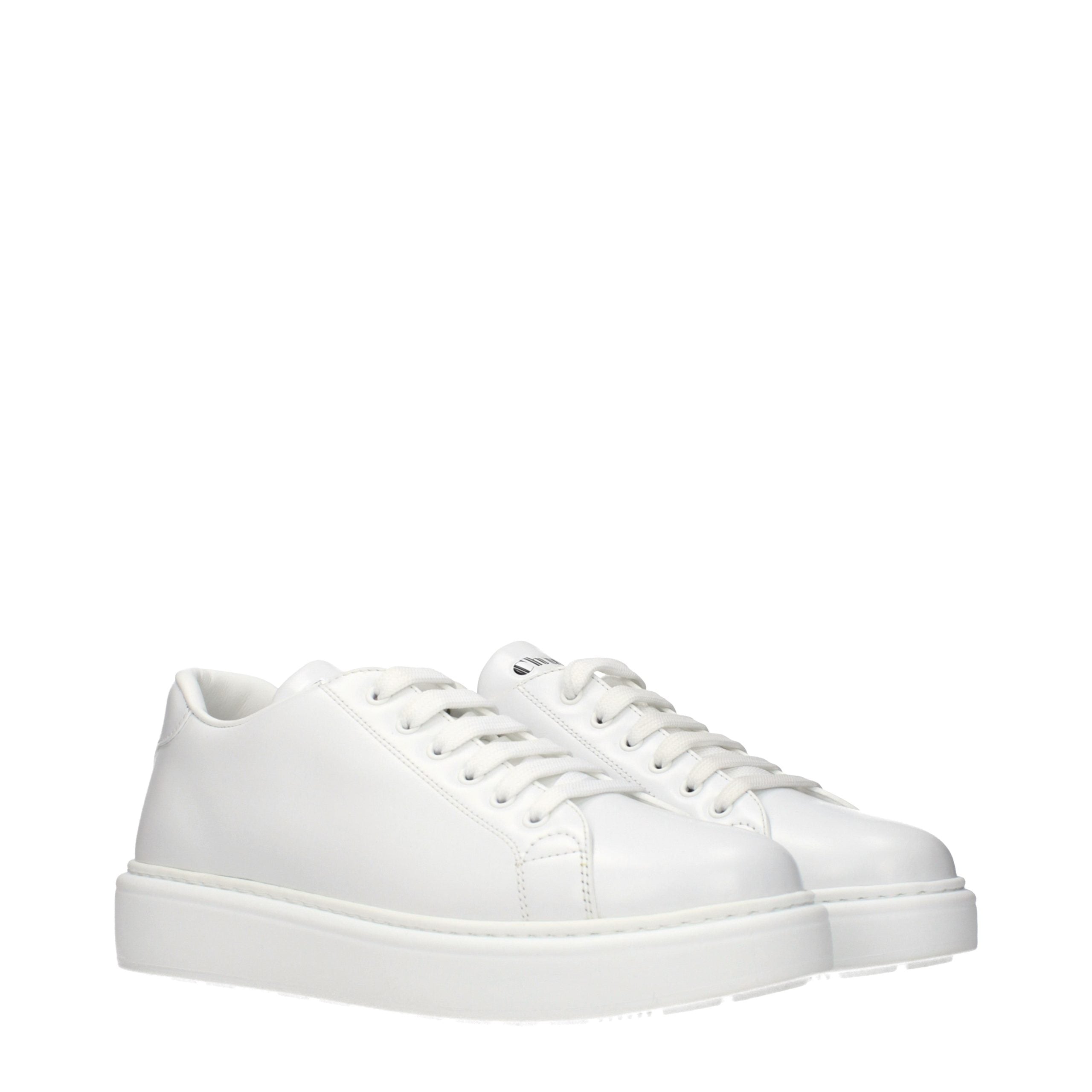 Church's Weiße Low-Top-Sneaker aus Leder
