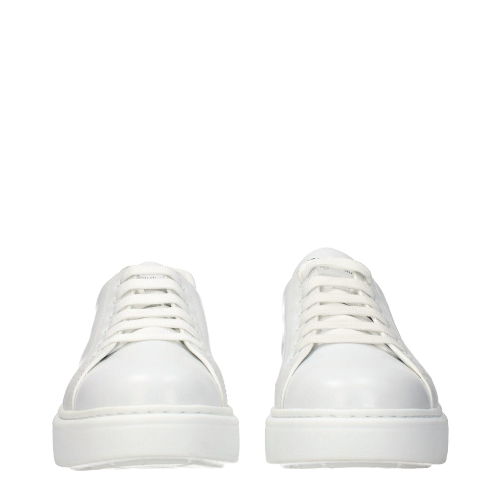 Church's Weiße Low-Top-Sneaker aus Leder