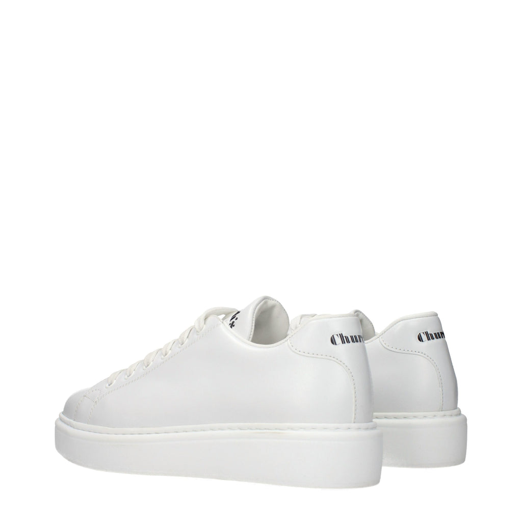 Church's Weiße Low-Top-Sneaker aus Leder