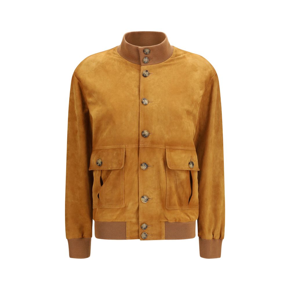 Valstar Brauner Ziegenleder-Bomber