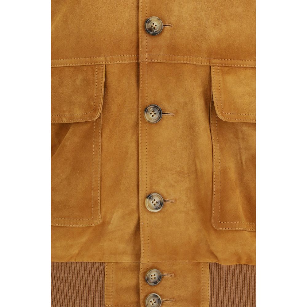 Valstar Brauner Ziegenleder-Bomber