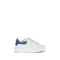 Alexander McQueen Weiße Bos Taurus Kalbsleder Plateau-Sneaker